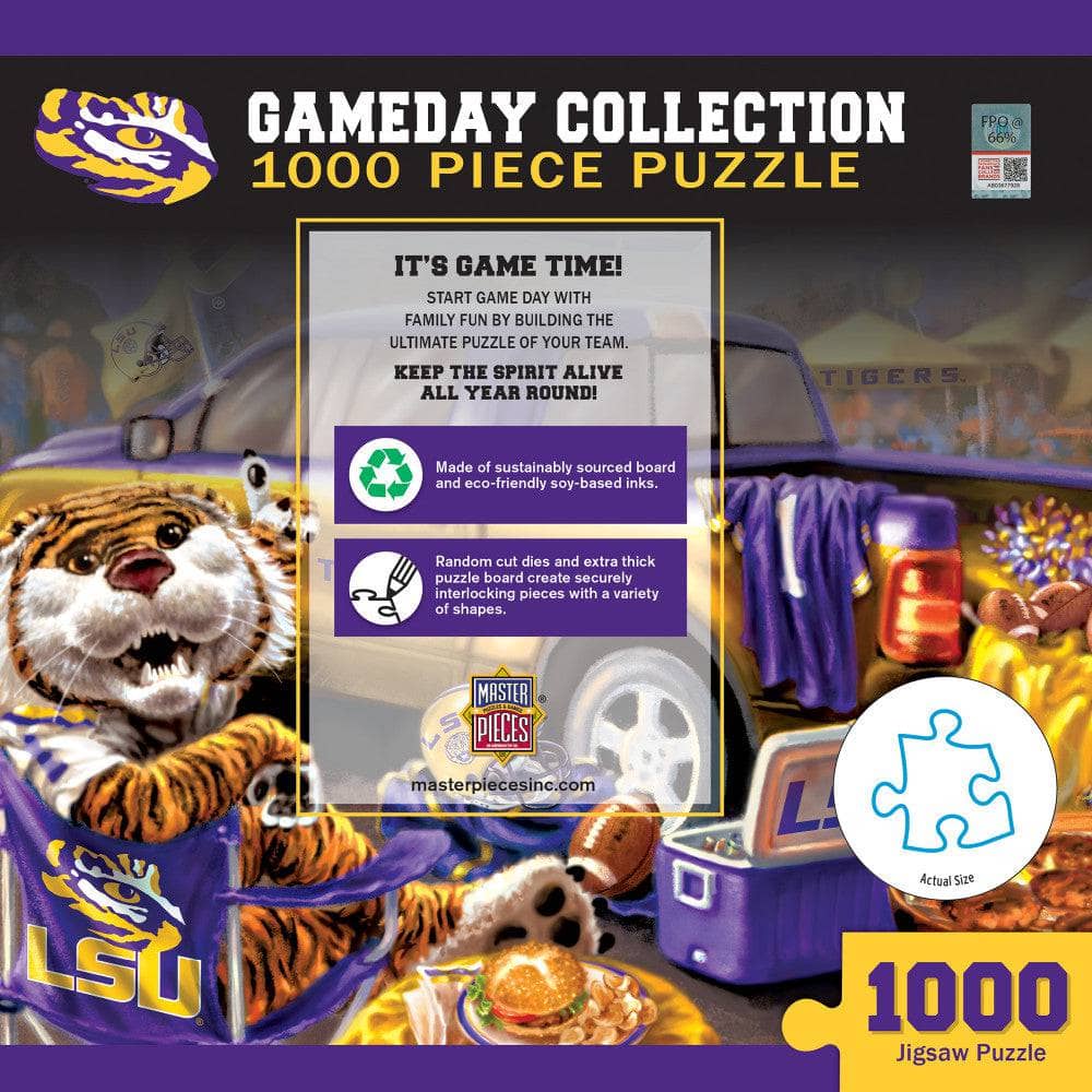 LSU Tigers - Gameday 1000 Piece Jigsaw Puzzle (ONLINE ORDER ONLY)