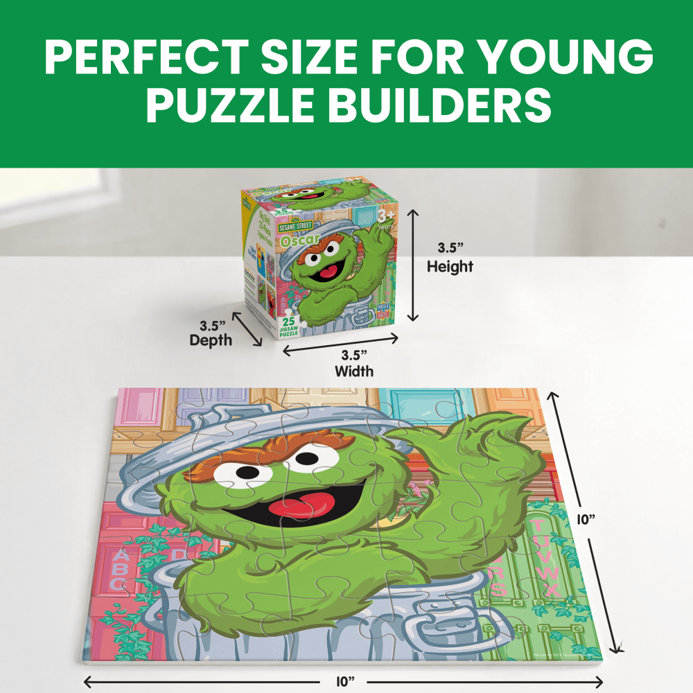 Sesame Street - Oscar the Grouch 25 Piece Jigsaw Puzzle