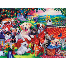 Playful Paws - A Lazy Afternoon 300 Piece EZ Grip Jigsaw Puzzle (ONLINE ORDER ONLY)