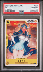 2023 ONE PIECE JAPANESE STARTER DECK-YAMATO ULTI #3 - PSA GEM MT 10 (Online Order Only)