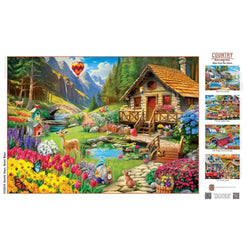 Country Escapes - Gentle Days, Quiet Ways 500 Piece Jigsaw Puzzle (ONLINE ORDER ONLY)