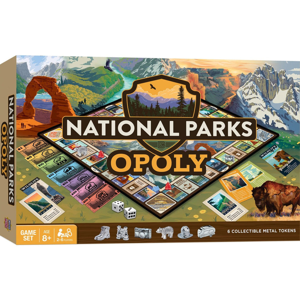 National Parks Opoly Board Game