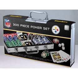 Pittsburgh Steelers 300 Piece Poker Set (ONLINE ORDER ONLY)