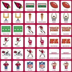 Arizona Cardinals Matching Game (ONLINE ORDER ONLY)