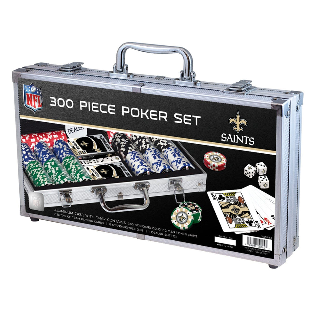 New Orleans Saints 300 Piece Poker Set (ONLINE ORDER ONLY)
