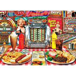 Flashbacks - Jukebox Jive 1000 Piece Jigsaw Puzzle