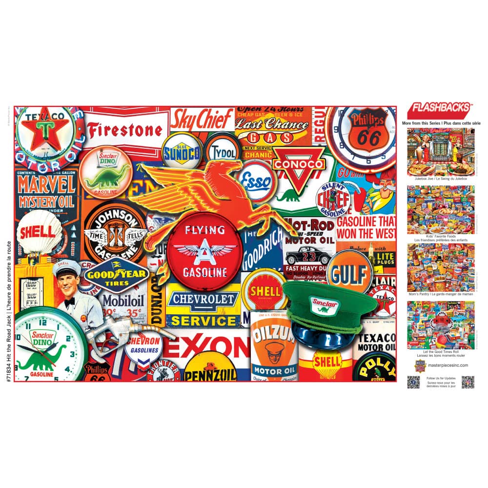 Flashbacks - Hit the Road Jack 1000 Piece Jigsaw Puzzle