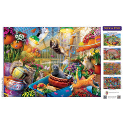 Seek & Find - Greenhouse Gone Wild 1000 Piece Jigsaw Puzzle (ONLINE ORDER ONLY)