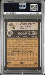 2022 TOPPS HERITAGE JULIO RODRIGUEZ  #700 - PSA 10 ROOKIE CARD (Online Order Only)