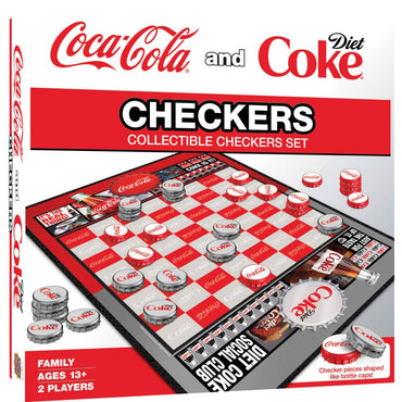 Coca-Cola and Diet Coke Checkers Board Game (ONLINE ORDER ONLY)