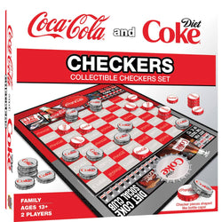 Coca-Cola and Diet Coke Checkers Board Game