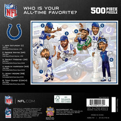 Indianapolis Colts - All Time Greats 500 Piece Jigsaw Puzzle (ONLINE ORDER ONLY)