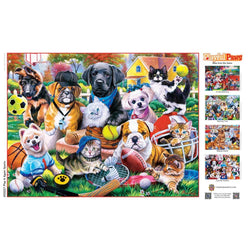 Playful Paws - Play it Again Sports 300 Piece EZ Grip Jigsaw Puzzle (ONLINE ORDER ONLY)