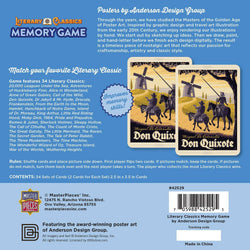 Literary Classics Memory Game