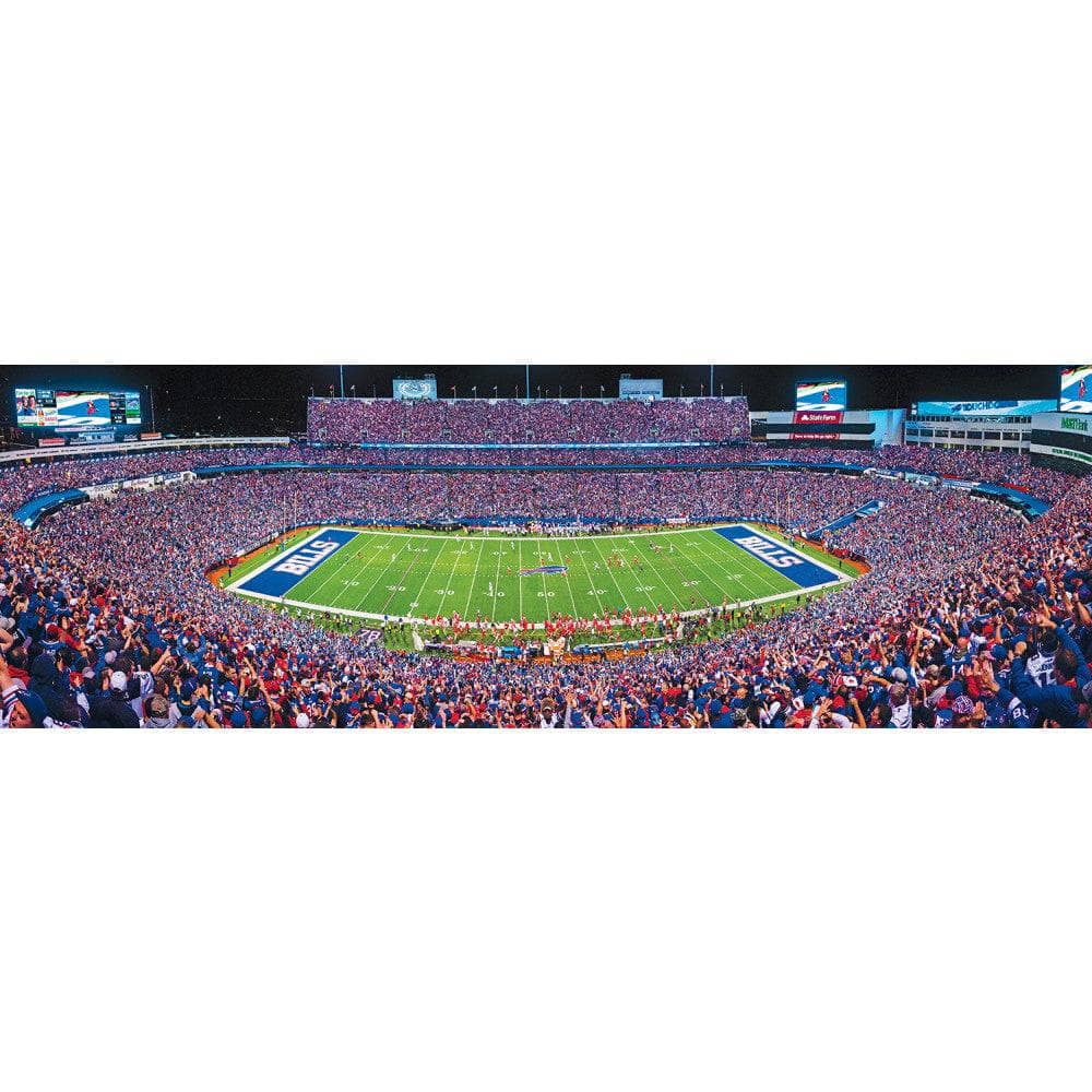 Buffalo Bills - 1000 Piece Panoramic Jigsaw Puzzle - Center View (ONLINE ORDER ONLY)