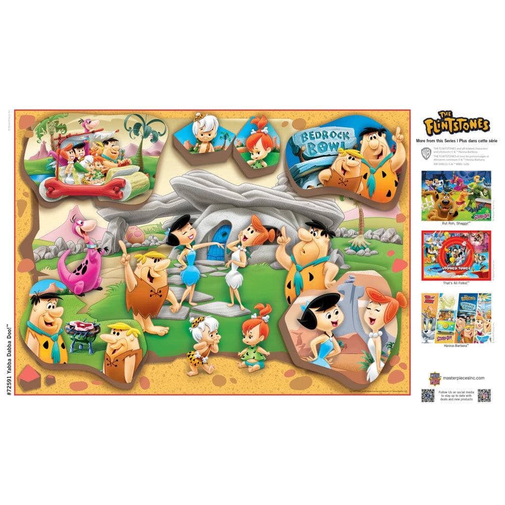 The Flintstones - Yabba Dabba Doo 1000 Piece Jigsaw Puzzle