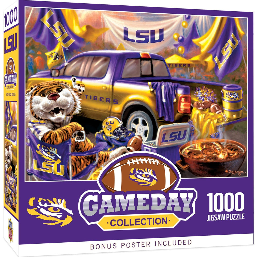 LSU Tigers - Gameday 1000 Piece Jigsaw Puzzle (ONLINE ORDER ONLY)