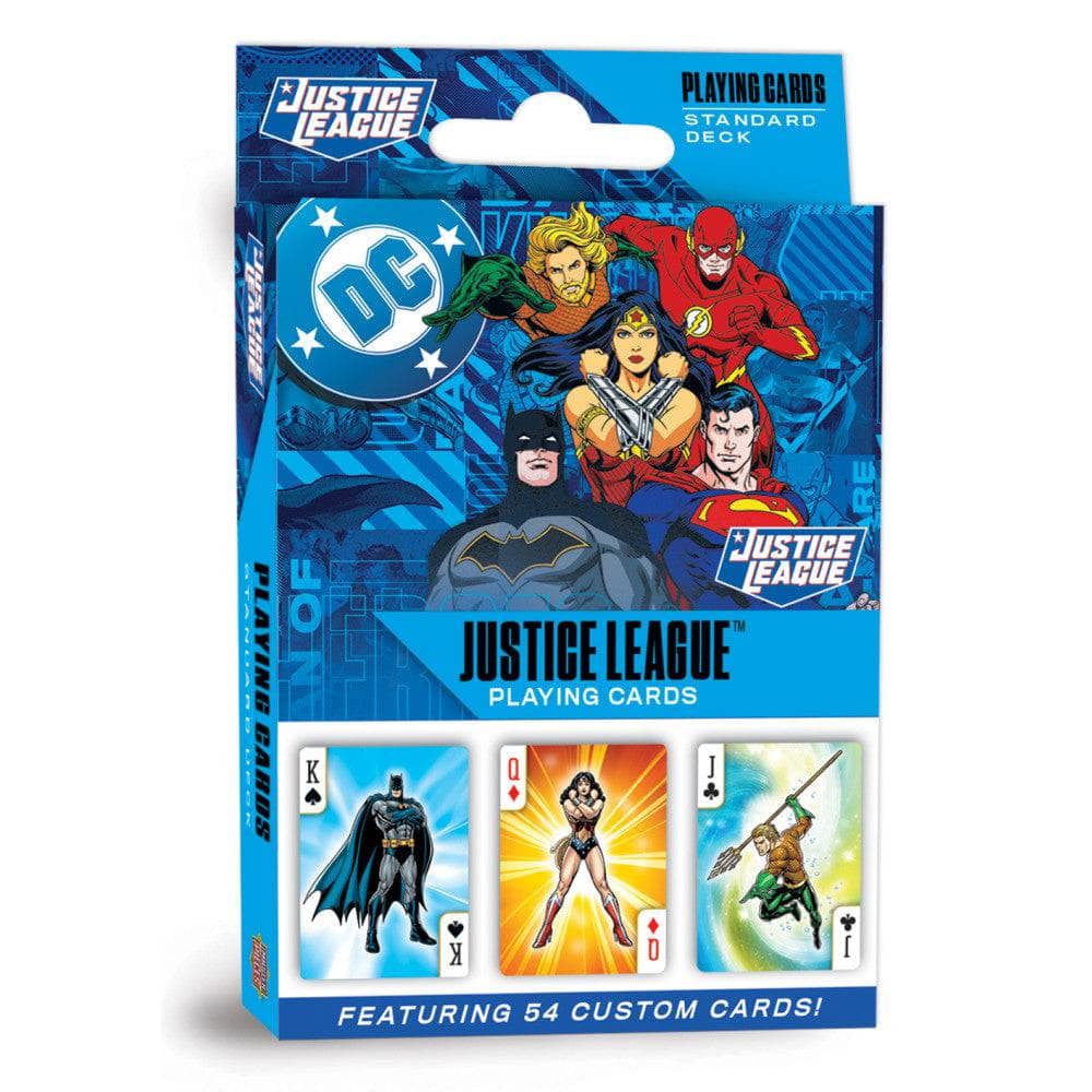 Justice League Playing Cards - 54 Card Deck (ONLINE ORDER ONLY)
