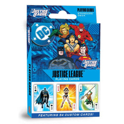 Justice League Playing Cards - 54 Card Deck (ONLINE ORDER ONLY)