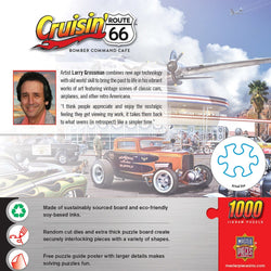 Cruisin' Route 66 - Bomber Command Cafe 1000 Piece Jigsaw Puzzle (ONLINE ORDER ONLY)