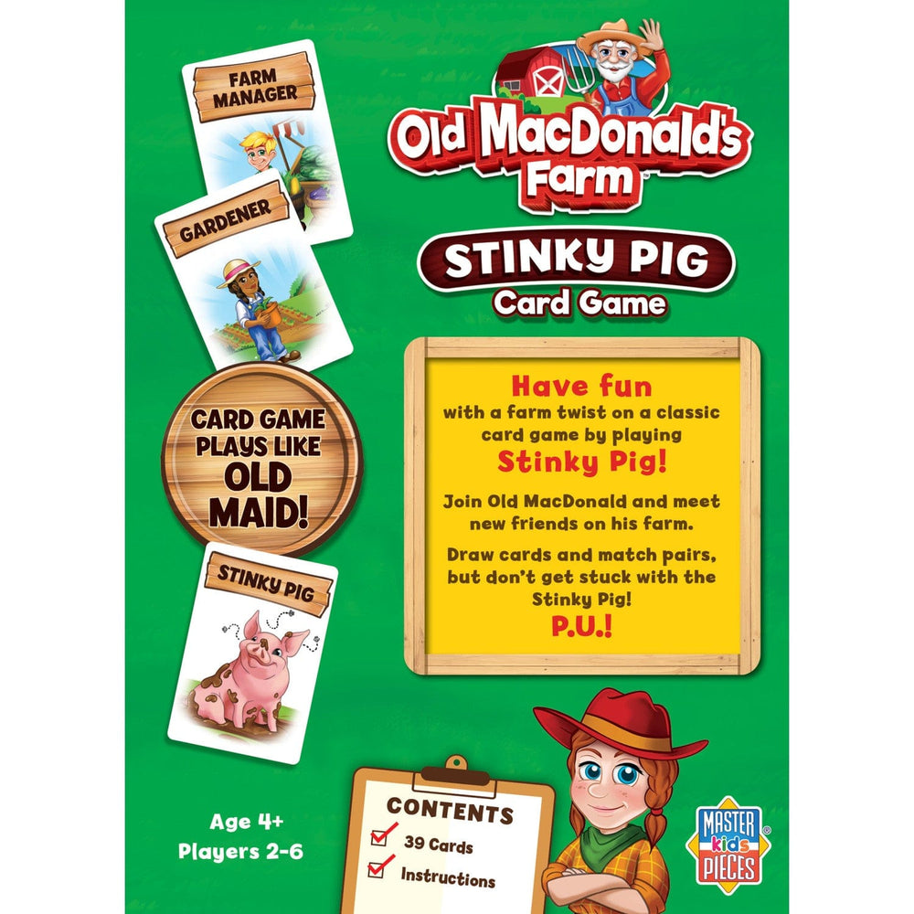 Old MacDonald's Farm - Stinky Pig Card Game (ONLINE ORDER ONLY)