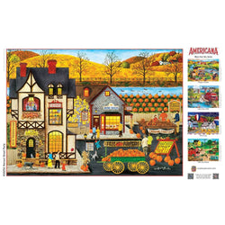 Americana - Harvest Street Party 500 Piece EZ Grip Jigsaw Puzzle (ONLINE ORDER ONLY)