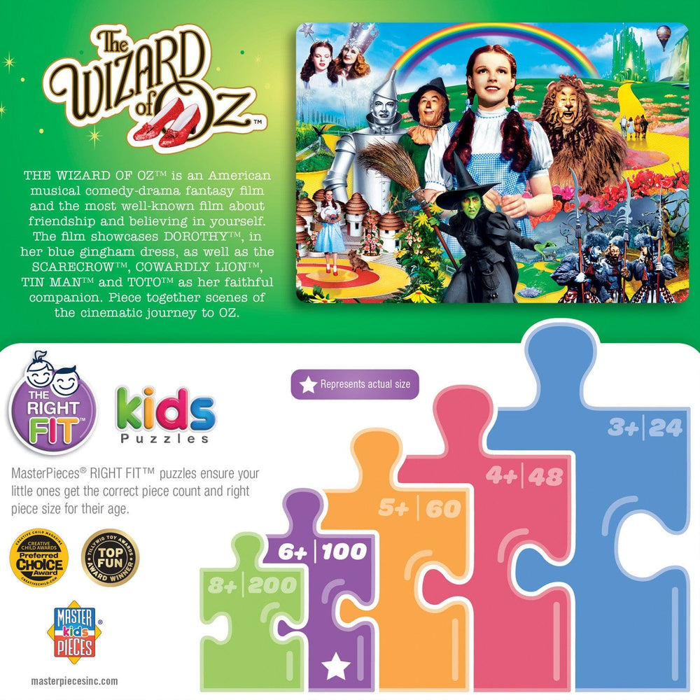 Wonderful Wizard of Oz - 100 Piece Jigsaw Puzzle (ONLINE ORDER ONLY)