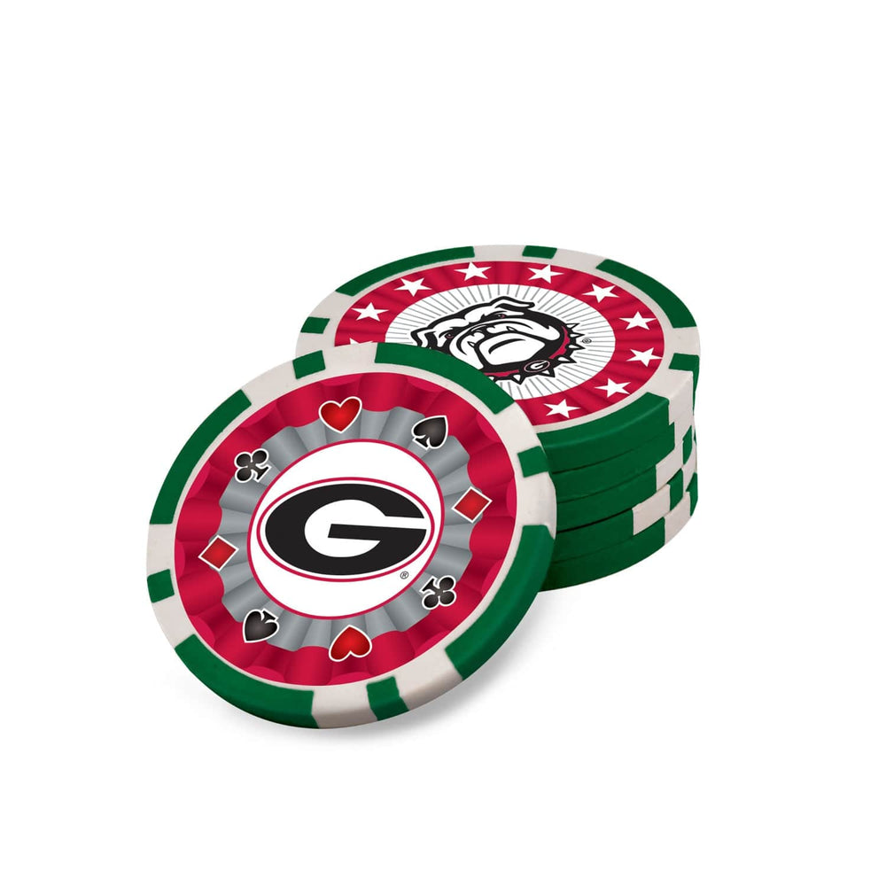 Georgia Bulldogs 300 Piece Poker Set (ONLINE ORDER ONLY)