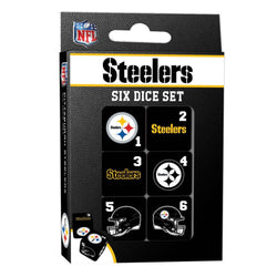 Pittsburgh Steelers Dice Set - 19mm (ONLINE ORDER ONLY)