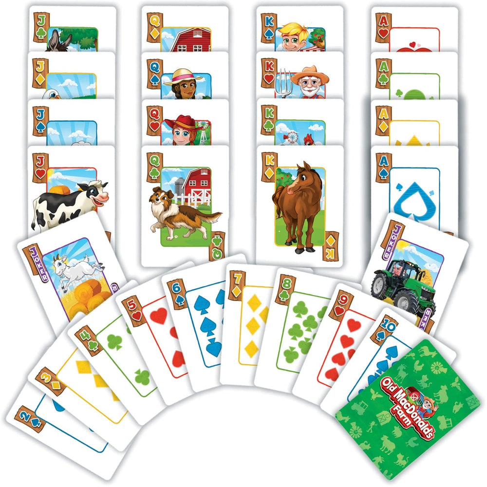 Old MacDonald's Farm Jumbo Playing Cards (ONLINE ORDER ONLY)