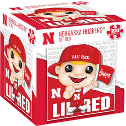Lil Red - Nebraska Cornhuskers Mascot 100 Piece Jigsaw Puzzle (ONLINE ORDER ONLY)