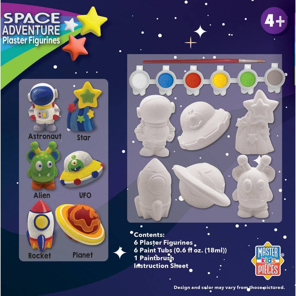 Space Adventure - Plaster Figurine Paint Set (ONLINE ORDER ONLY)