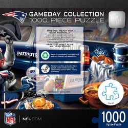 New England Patriots - Gameday 1000 Piece Jigsaw Puzzle (ONLINE ORDER ONLY)