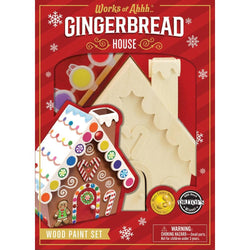 Gingerbread House Wood Paint Set (ONLINE ORDER ONLY)