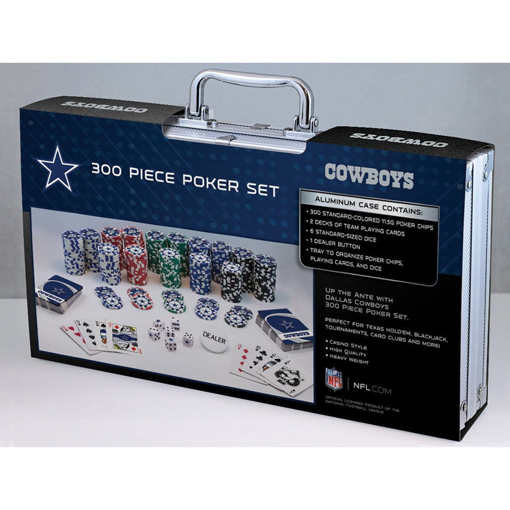 Dallas Cowboys 300 Piece Poker Set (ONLINE ORDER ONLY)
