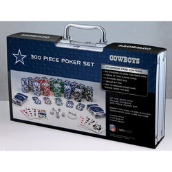 Dallas Cowboys 300 Piece Poker Set (ONLINE ORDER ONLY)