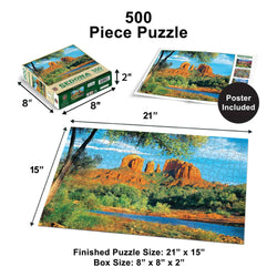 Sedona, Arizona 500 Piece Jigsaw Puzzle