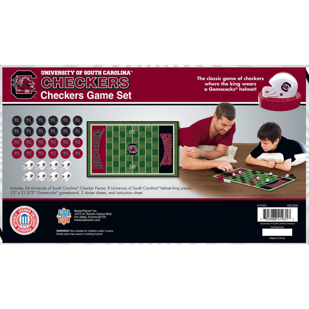 South Carolina Gamecocks Checkers Board Game (ONLINE ORDER ONLY)