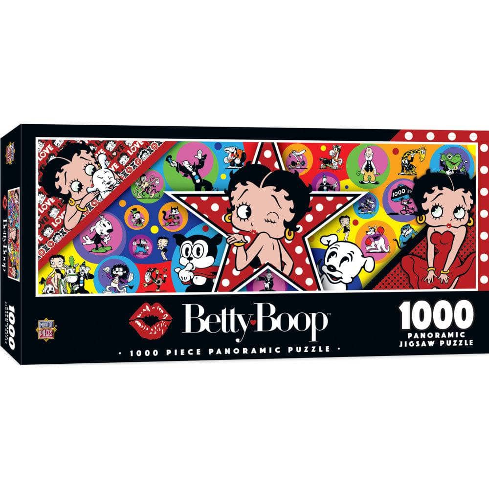 Betty Boop - 1000 Piece Panoramic Jigsaw Puzzle (ONLINE ORDER ONLY)