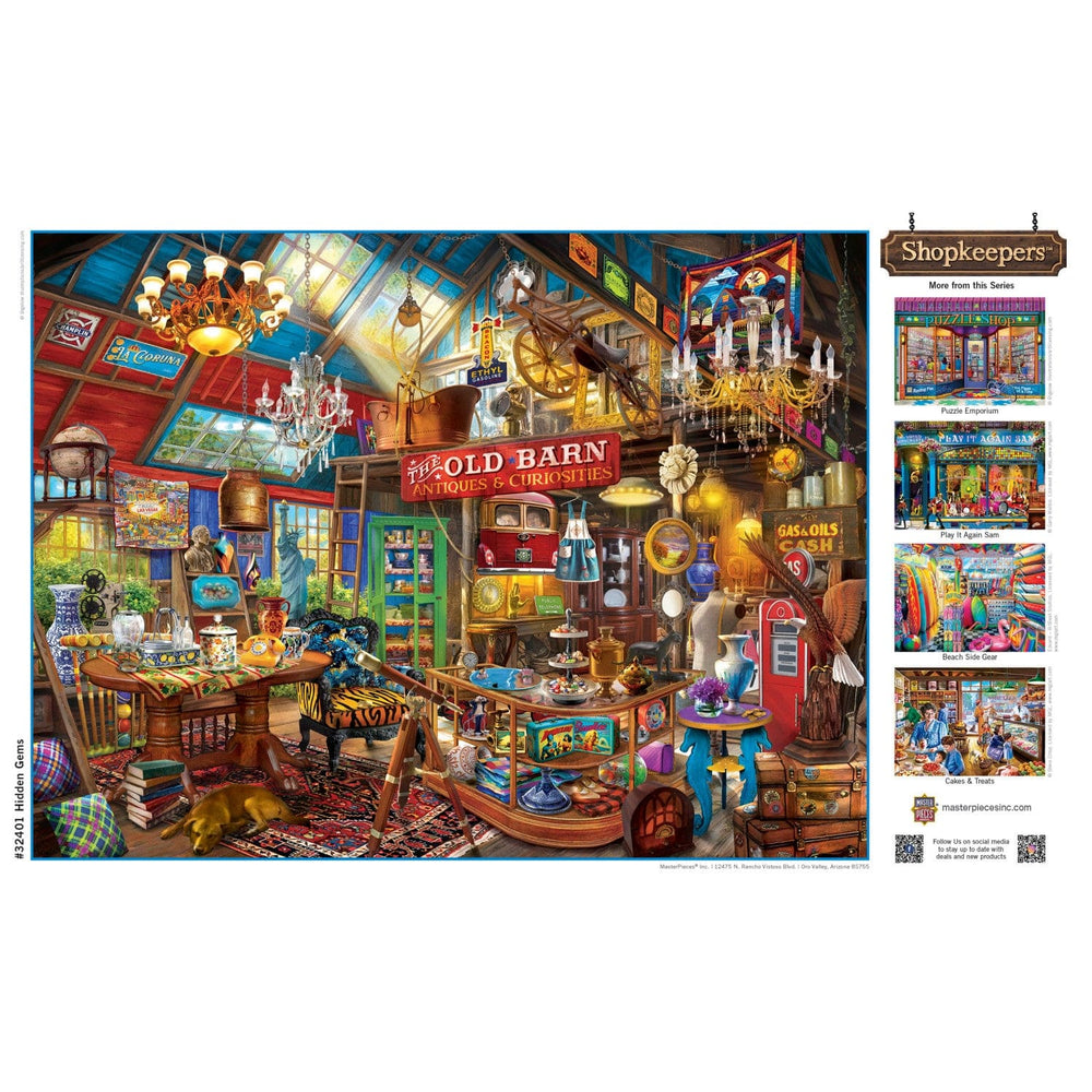 Shopkeepers - Hidden Gems 750 Piece Jigsaw Puzzle (ONLINE ORDER ONLY)