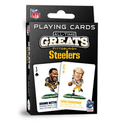 Pittsburgh Steelers All-Time Greats Playing Cards - 54 Card Deck (ONLINE ORDER ONLY)