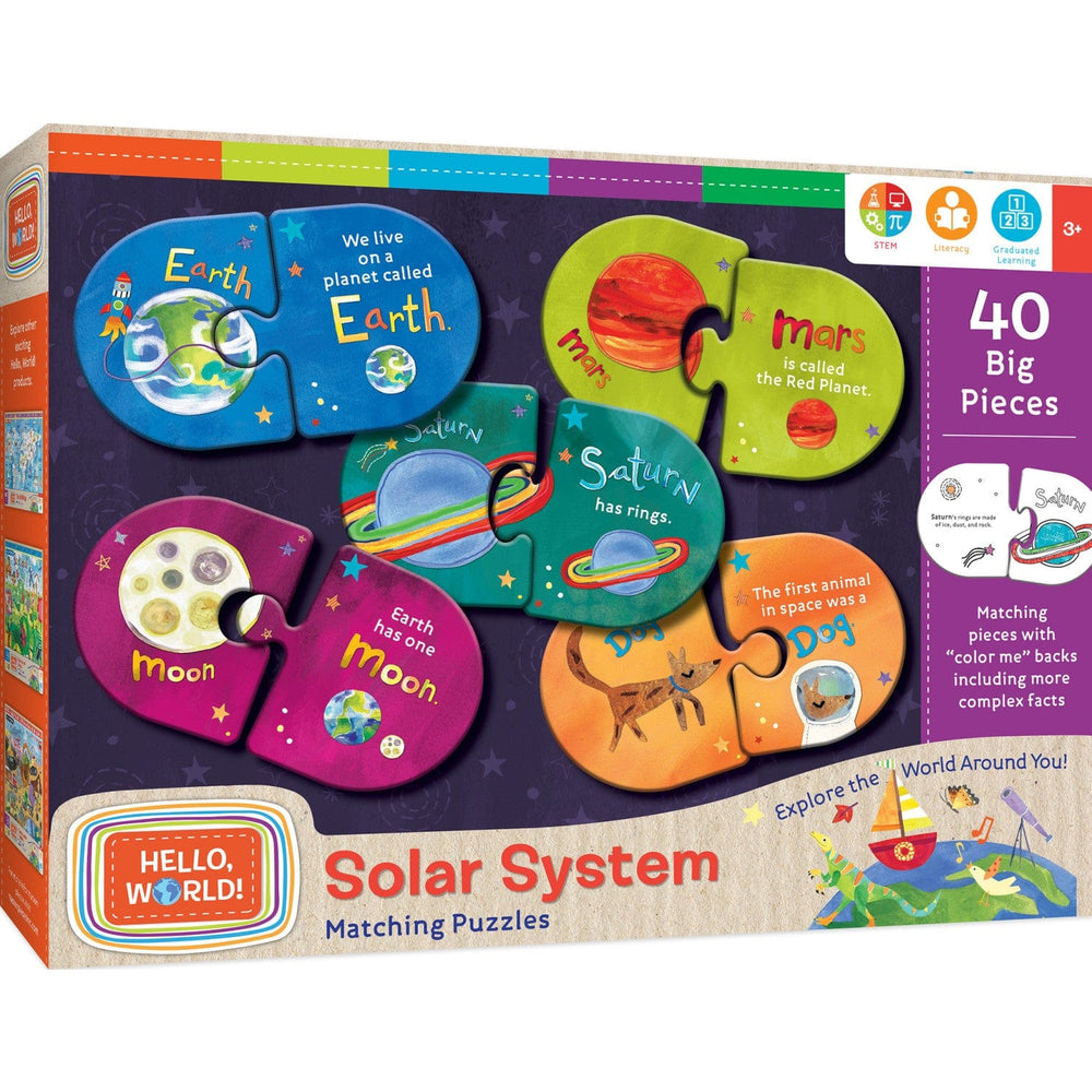 Hello, World! - Solar System Matching Jigsaw Puzzles (ONLINE ORDER ONLY)