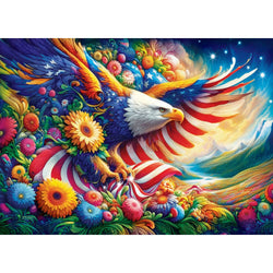 Celebrate America - Mountains Majesty 1000 Piece Jigsaw Puzzle (ONLINE ORDER ONLY)