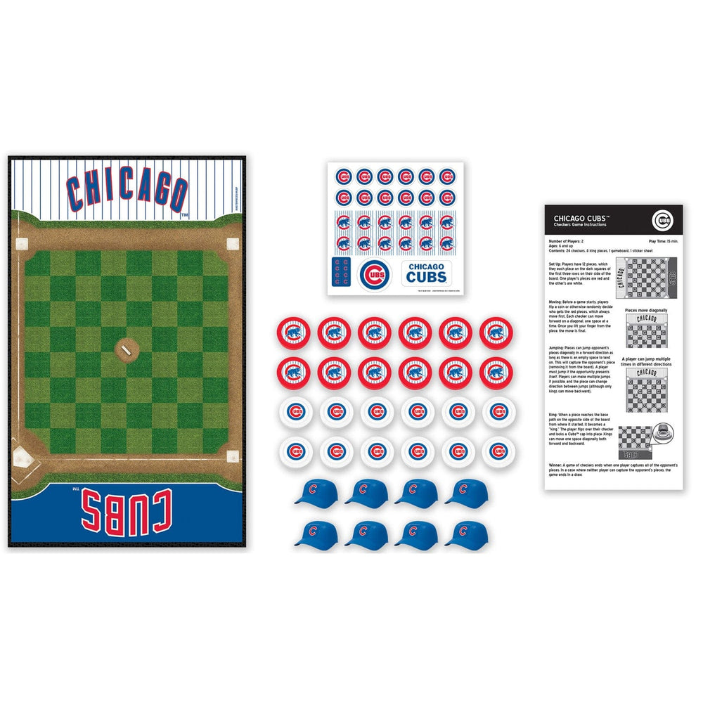 Chicago Cubs Checkers Board Game (ONLINE ORDER ONLY)