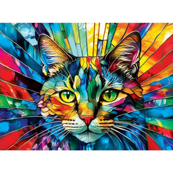 Stained Glass - 500 Piece Jigsaw Puzzles 4 Pack (ONLINE ORDER ONLY)