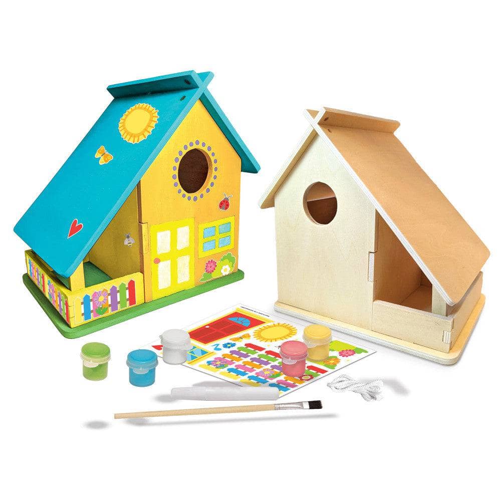 Audubon - Bird House Buildable Wood Craft & Paint Kit (ONLINE ORDER ONLY)