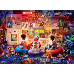 Pop Culture - High Score Hideout 1000 Piece Jigsaw Puzzle (ONLINE ORDER ONLY)