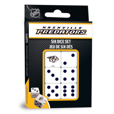 Nashville Predators Dice Set (ONLINE ORDER ONLY)