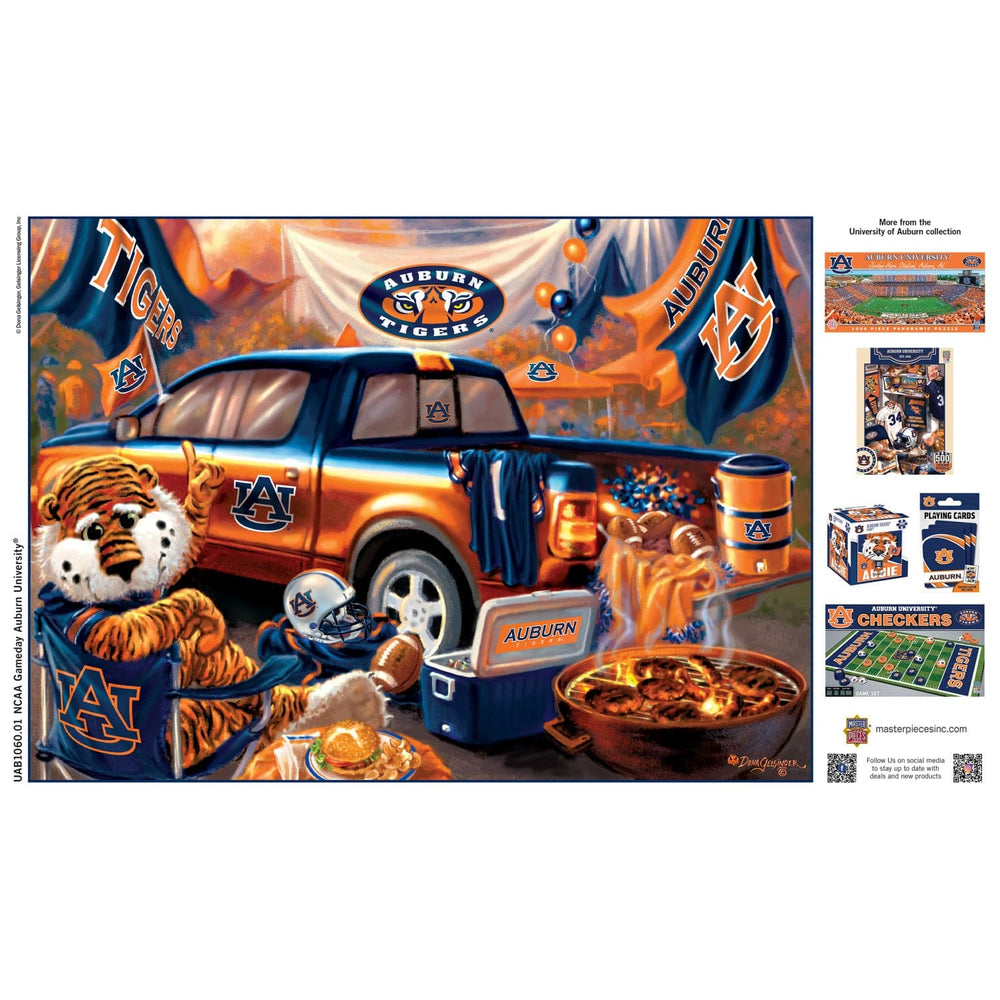 Auburn Tigers - Gameday 1000 Piece Jigsaw Puzzle (ONLINE ORDER ONLY)