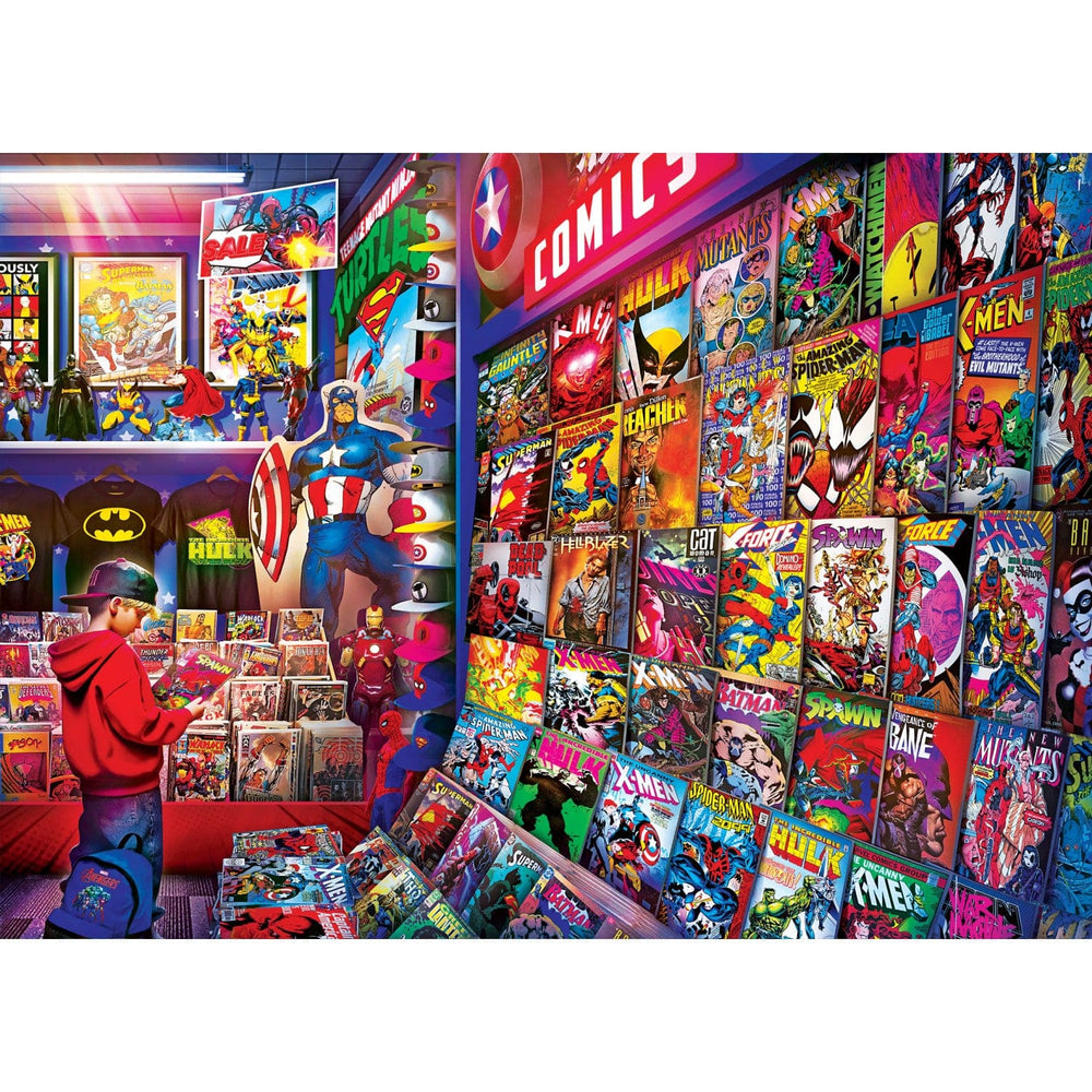 Pop Culture - Retro Comic Bliss 1000 Piece Jigsaw Puzzle